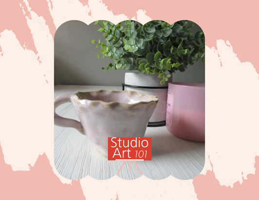 gift card with ceramic cup