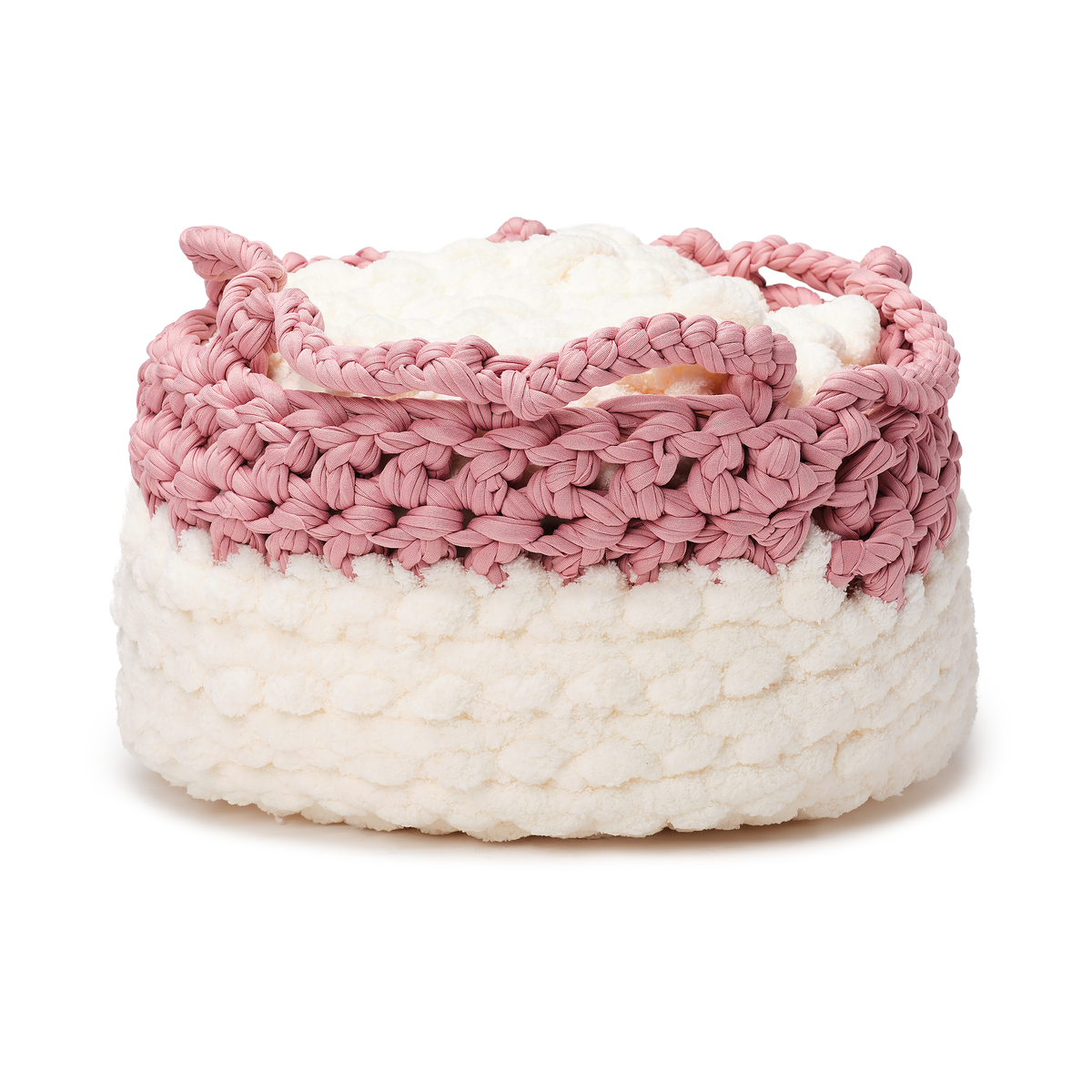 Comfort Cradle Basket - Crocheted Storage Basket