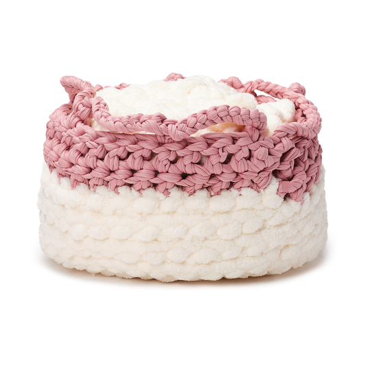 Comfort Cradle Basket - Crocheted Storage Basket