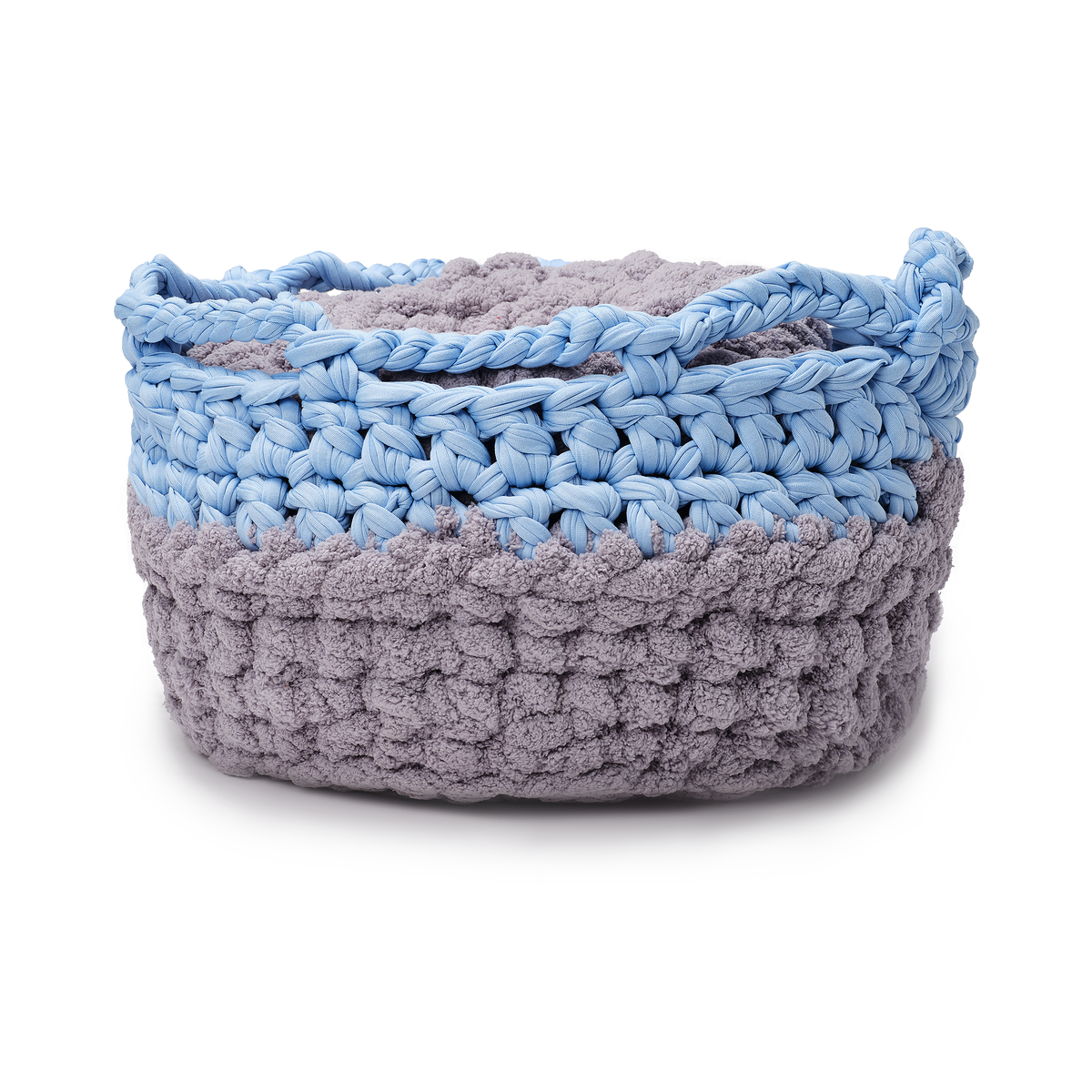 Comfort Cradle Basket - Crocheted Storage Basket