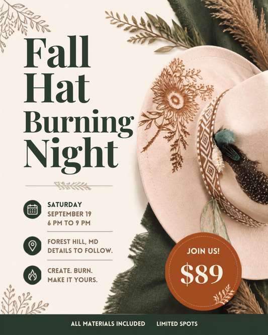 Fall Hat Burning Night - September 19