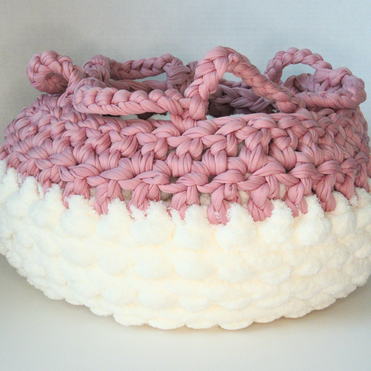 Comfort Cradle Basket - Crocheted Storage Basket