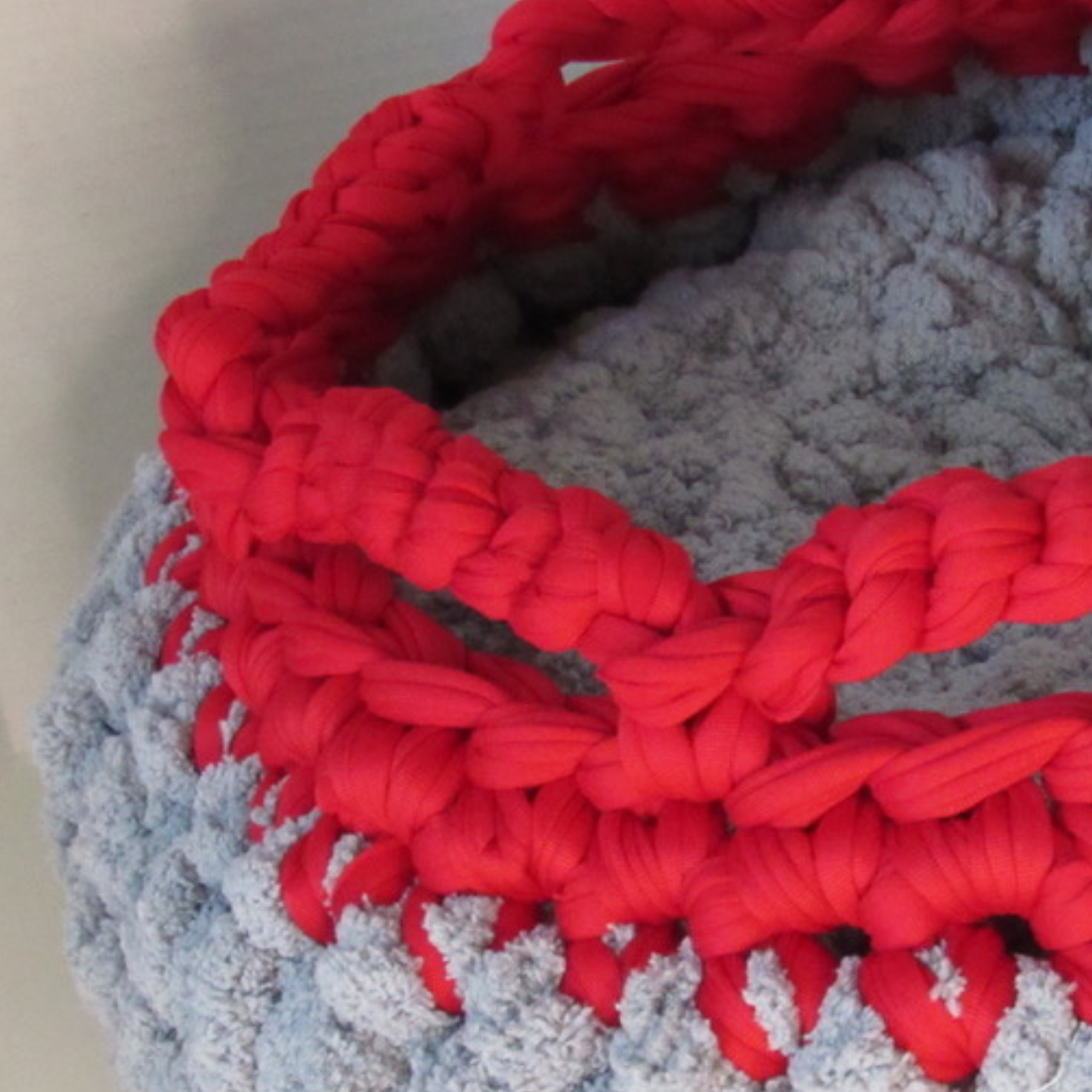 Comfort Cradle Basket - Crocheted Storage Basket