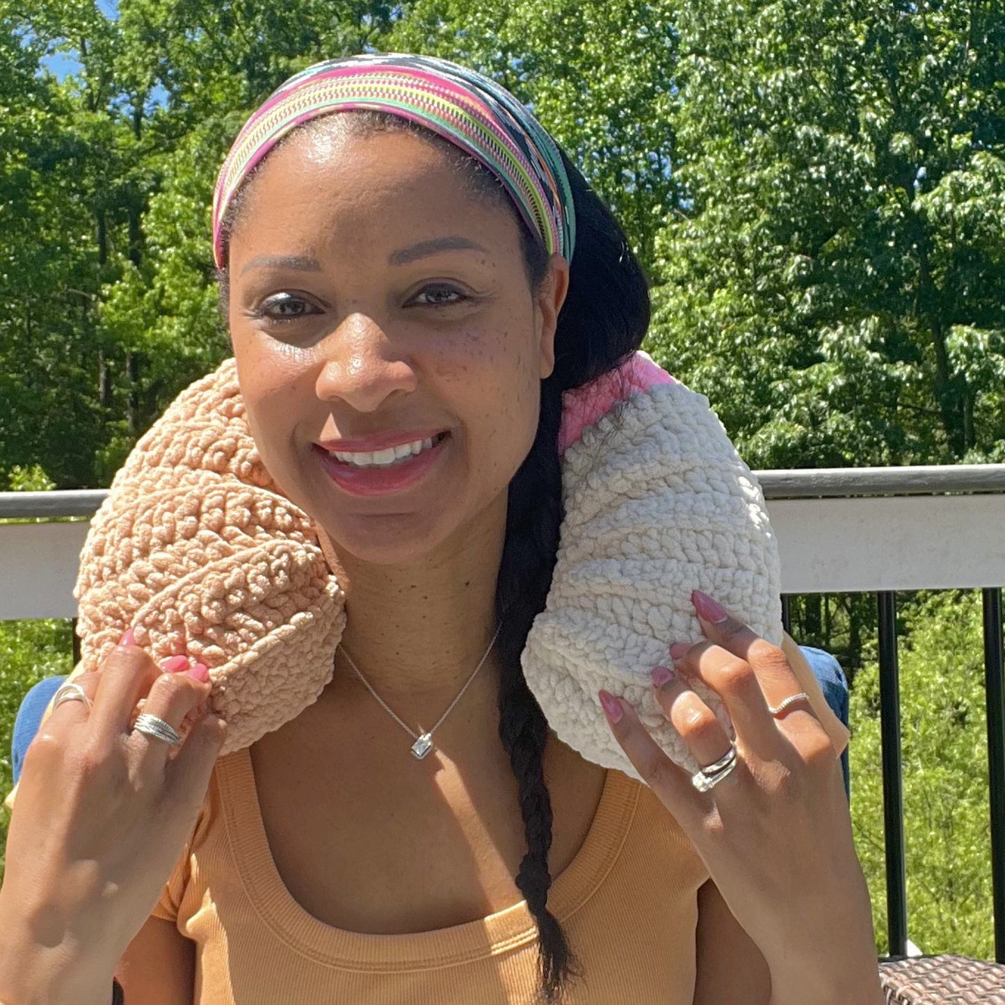 Cozy Curve Handmade Neck Pillow