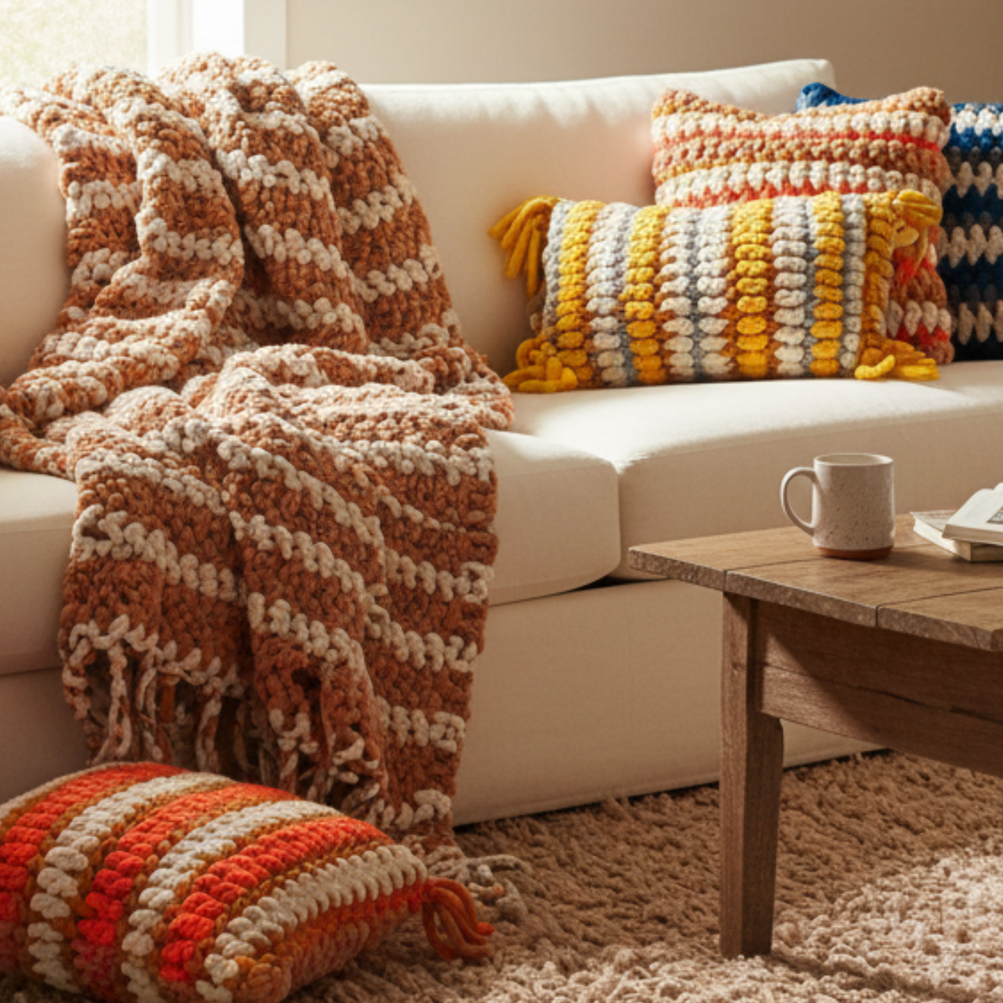 Cozy Handmade Mini Pillow