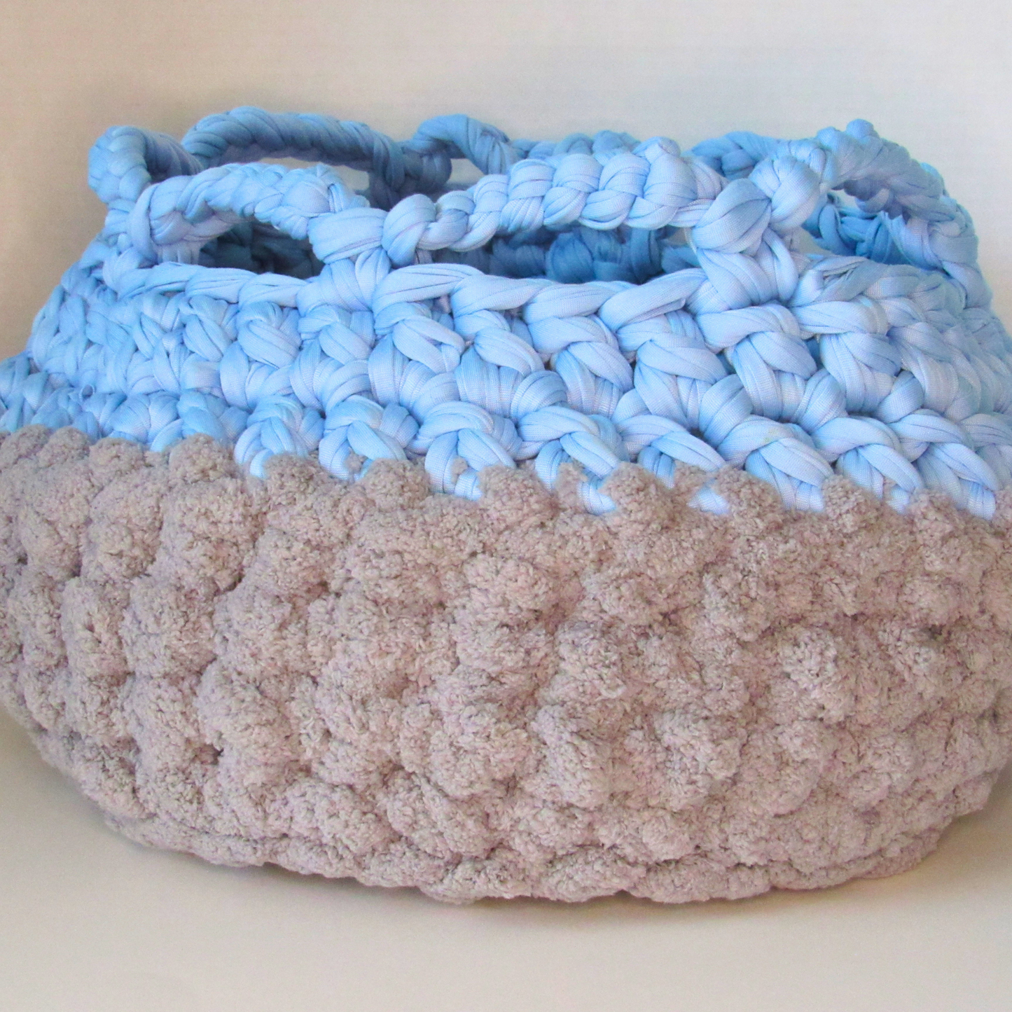 Comfort Cradle Basket - Crocheted Storage Basket